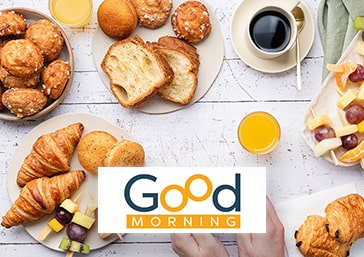 Le petit déjeuner Good Morning pour vos événements en entreprise avec Room Saveurs