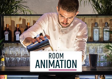 Les animations pour vos événements en entreprise avec Room Saveurs