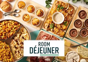 Les buffets Room Déjeuner pour vos événements en entreprise avec Room Saveurs