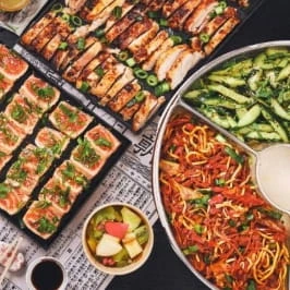 Découvrez les buffets asiatique par Izakaya